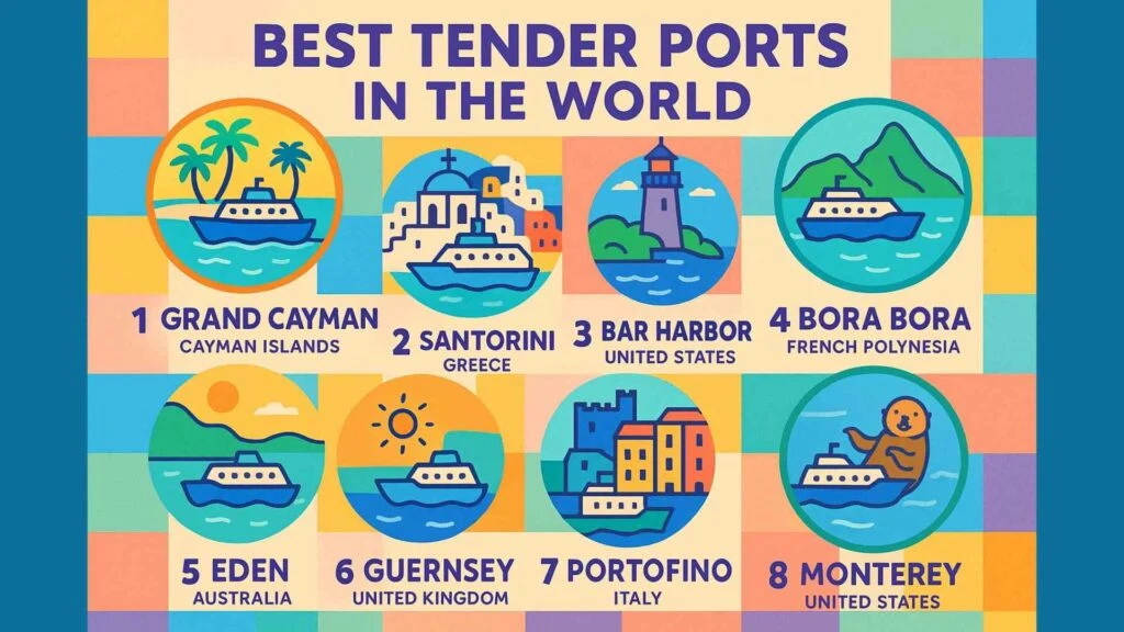 best tender cruise ports