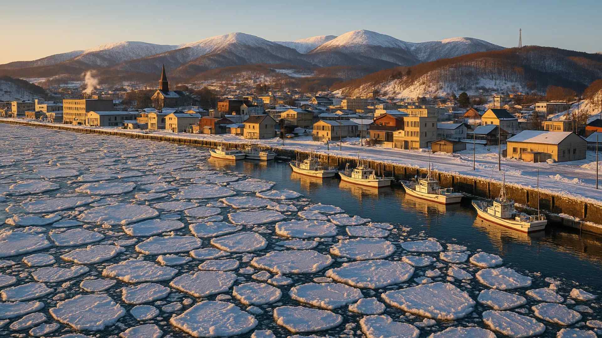 Abashiri cruise port