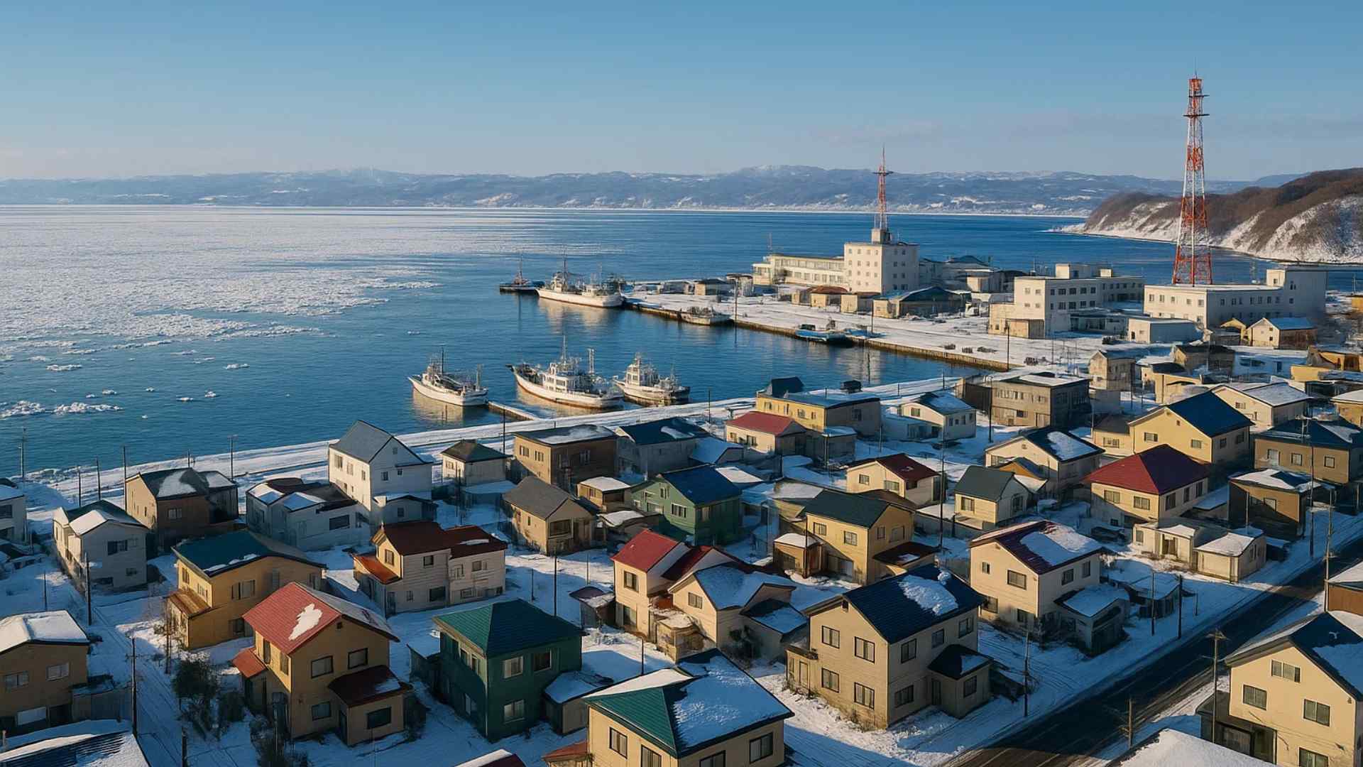 Abashiri cruise port