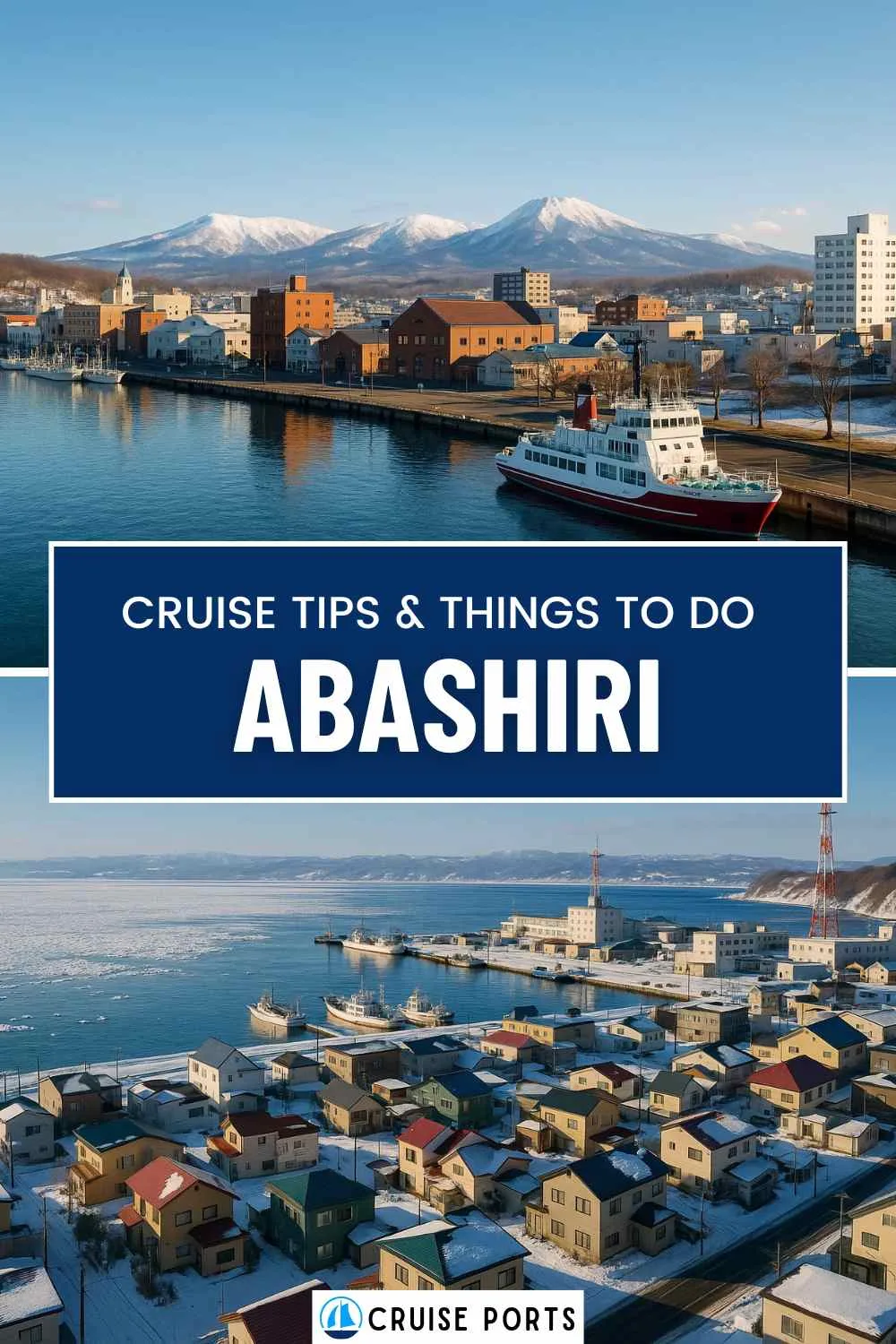 Abashiri cruise port pin