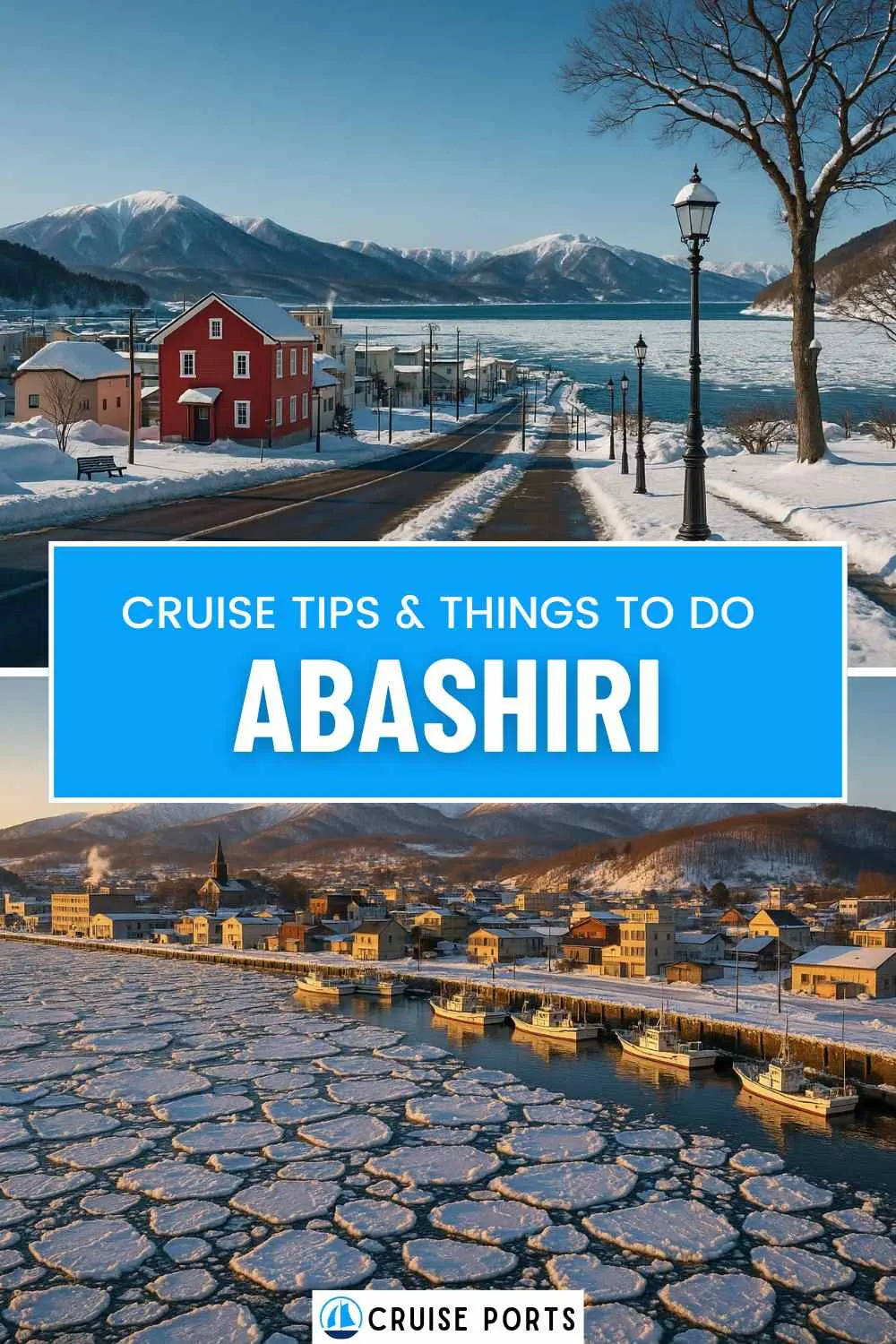 Abashiri cruise port pin