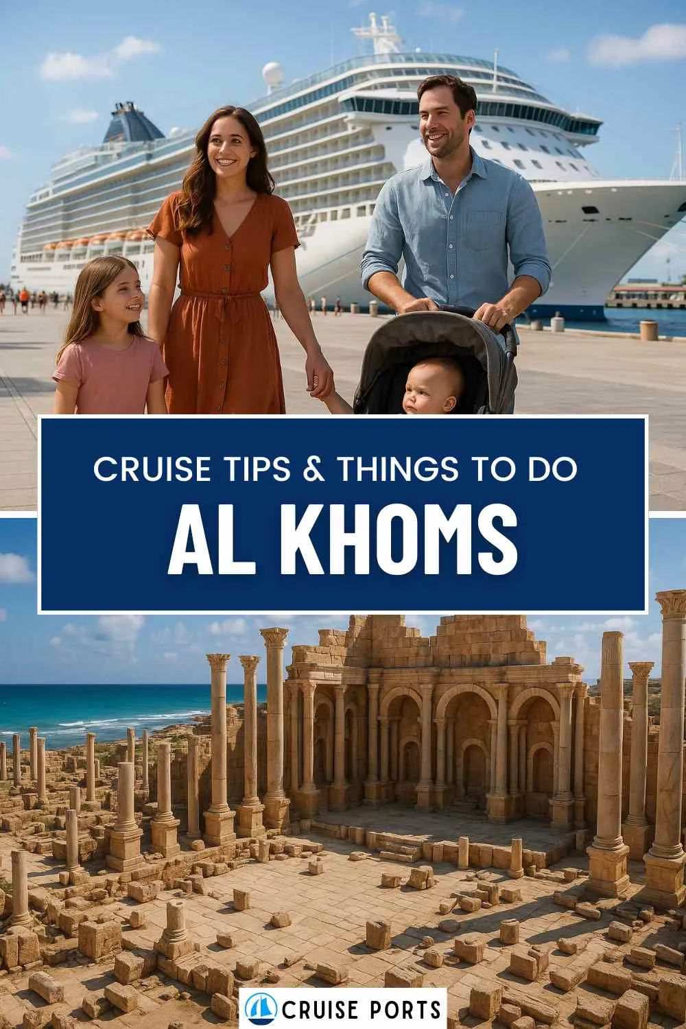 Al Khoms cruise port pin