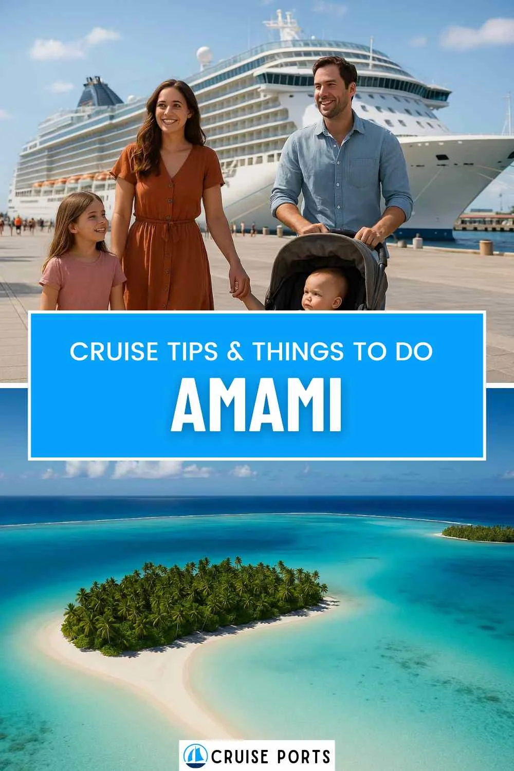 Amami cruise port pin