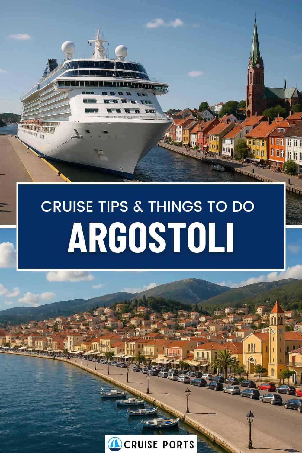 Argostoli cruise port pin