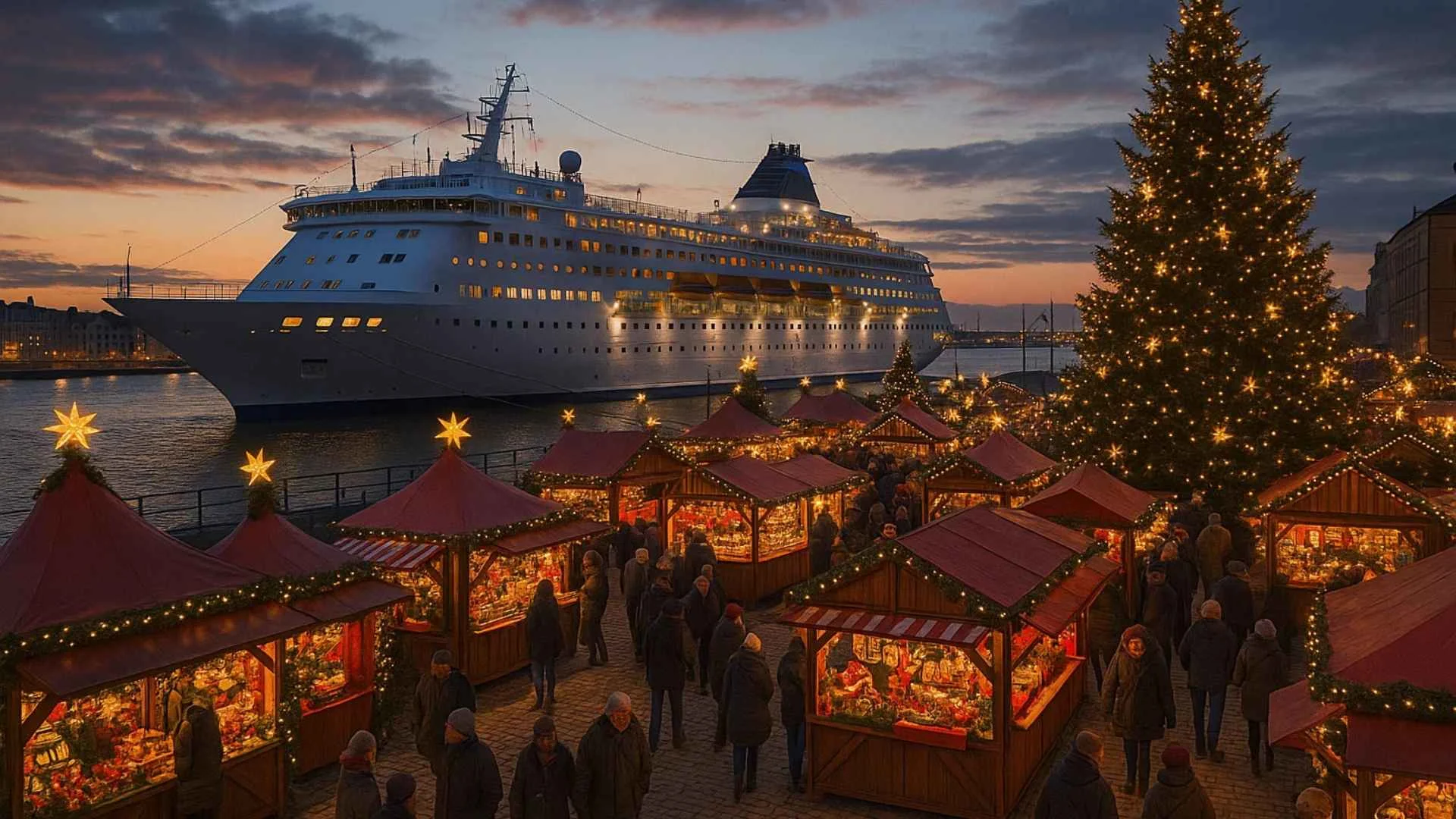 Christmas market cruise ports