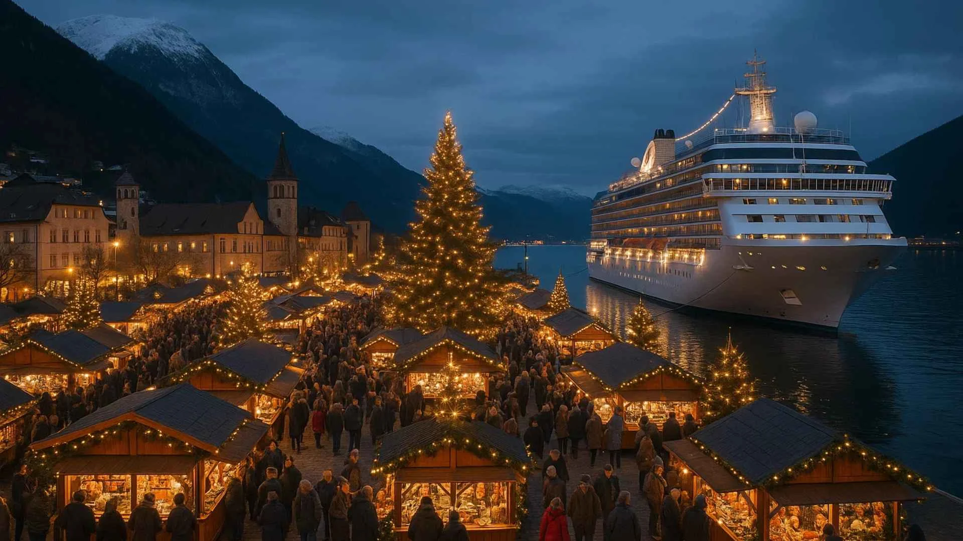 Christmas market cruise ports
