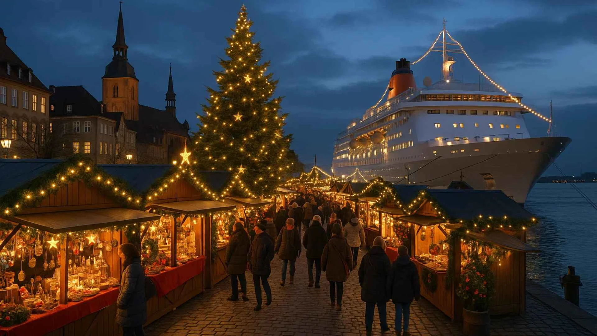 Christmas market cruise ports