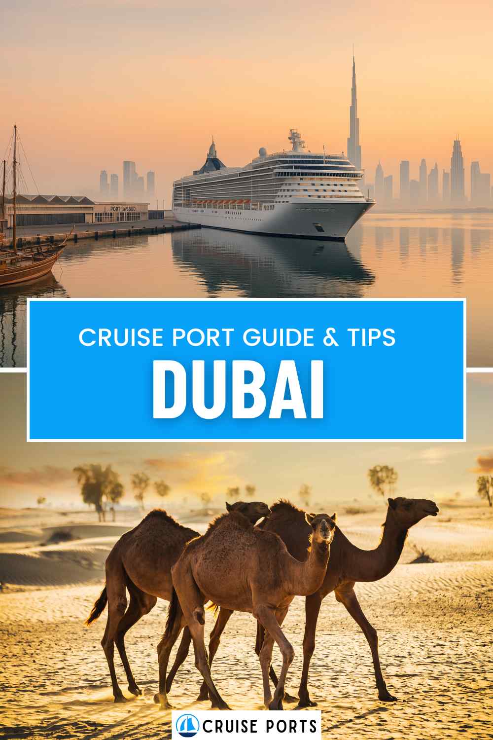 Dubai cruise port pin