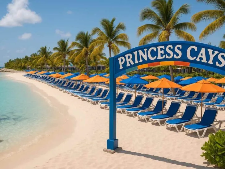 Princess Cays cruise port