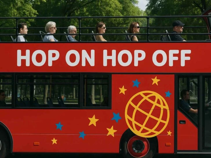 cruise ports with hop-on hop-off buses