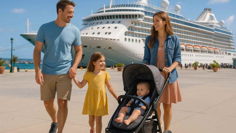 The Most Stroller-Friendly Cruise Ports for Families