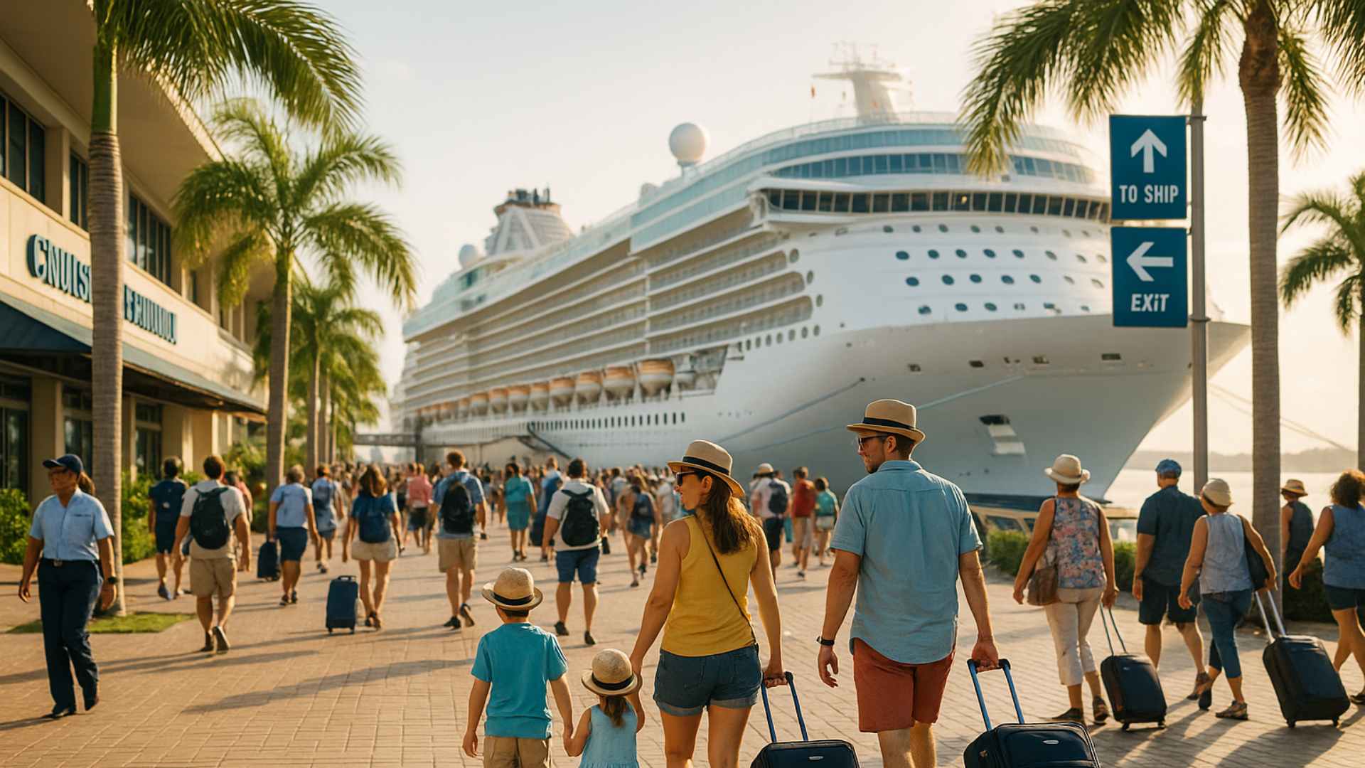 walkable cruise ports