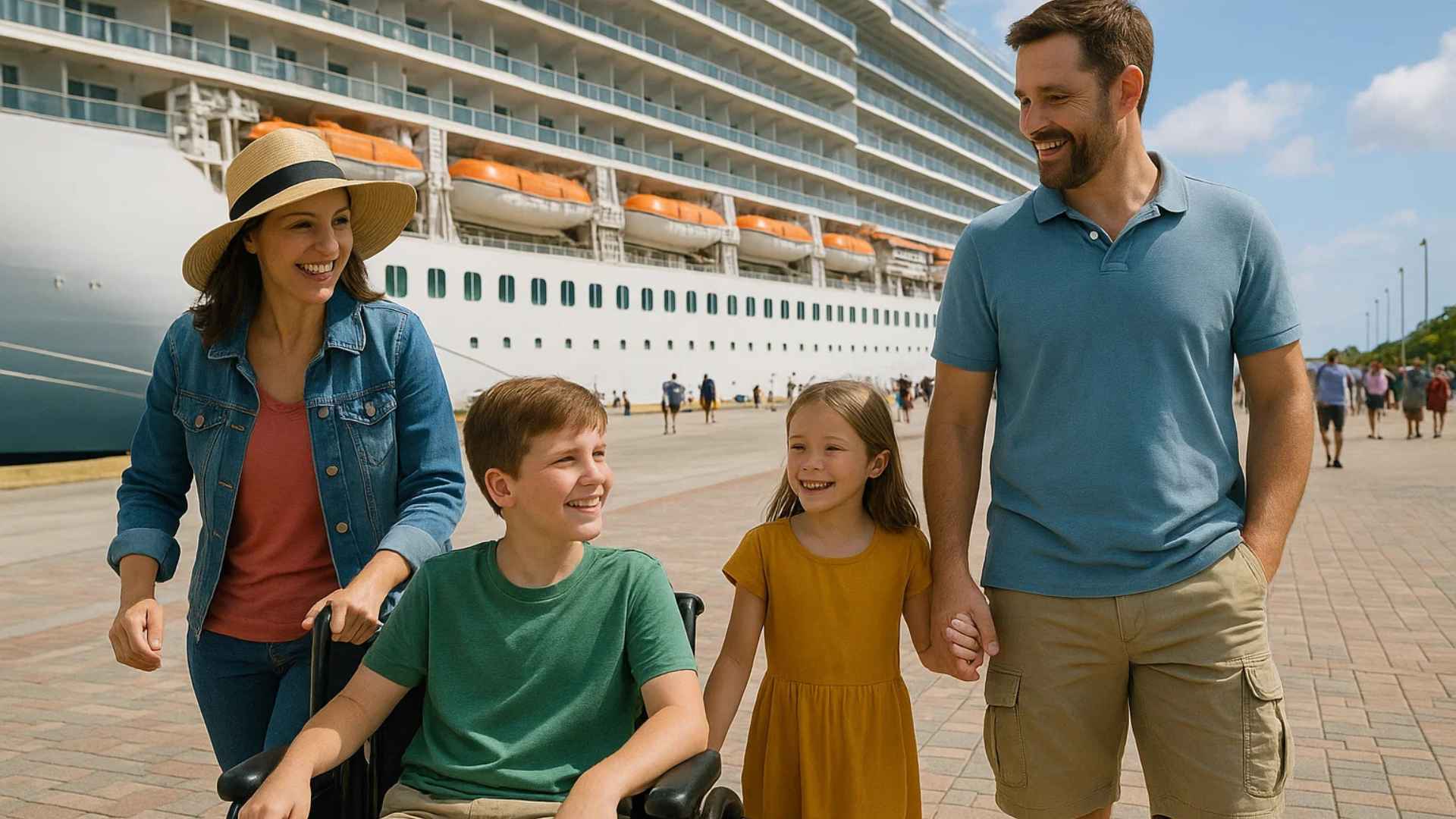 wheelchair friendly cruise ports