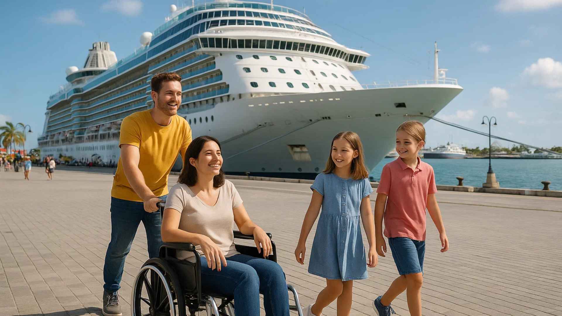 wheelchair friendly cruise ports