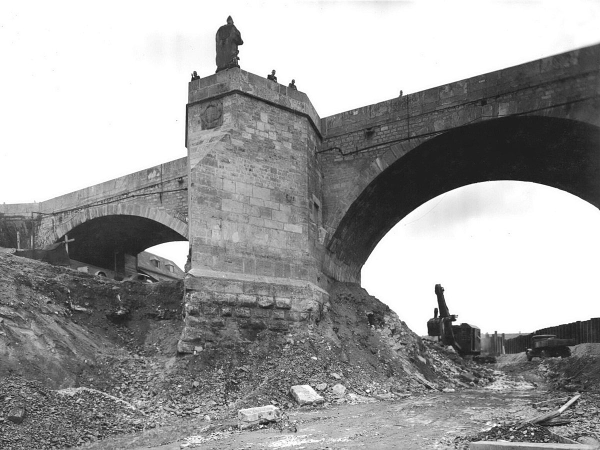 Bau der Schleuse Würzburg-Main 1953-06-26 HB04023, Wurzburg
