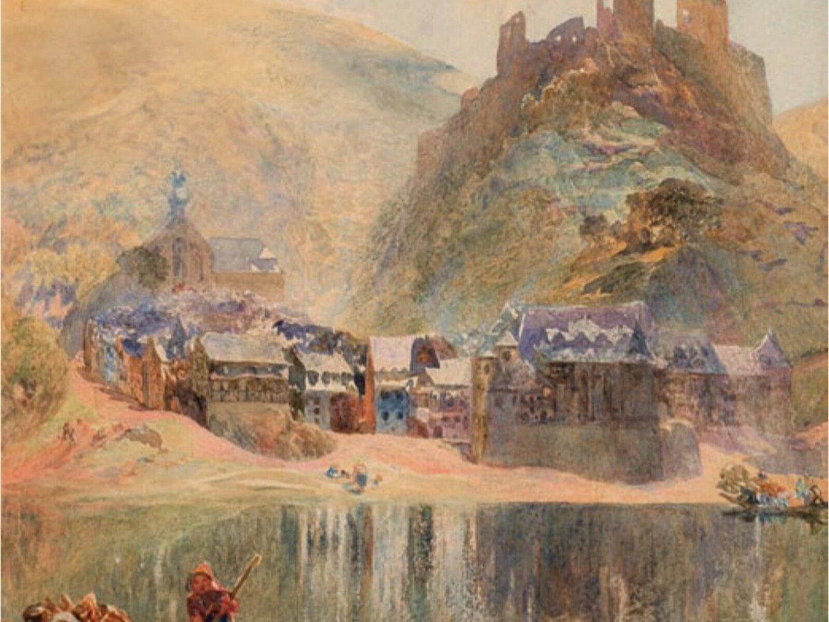 Alfred William Hunt - Cochem on the Moselle (c 1859), Cochem