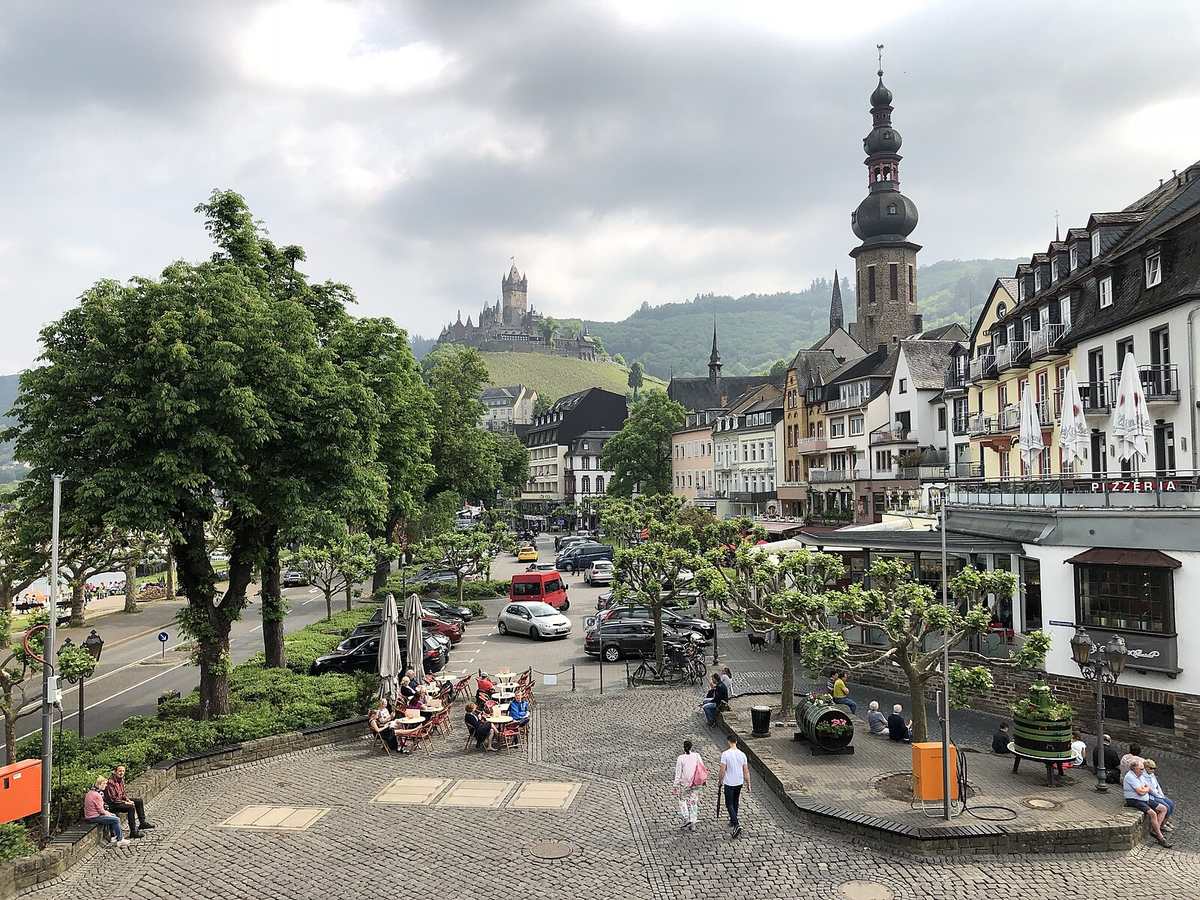 Cochem, Moselle Valley (Moseltal), Rhineland-Palatinate, Western Germany (May 14, 2018) 02, Cochem