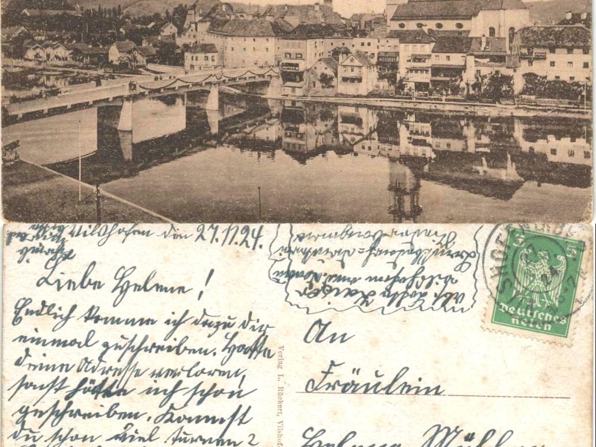 AK - Vilshofen - 1924, Vilshofen