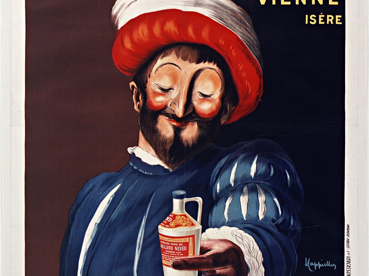 Curacao Galland de Vienne, Isère... - affiche - Leonetto Cappiello - btv1b9005963g, Vienne