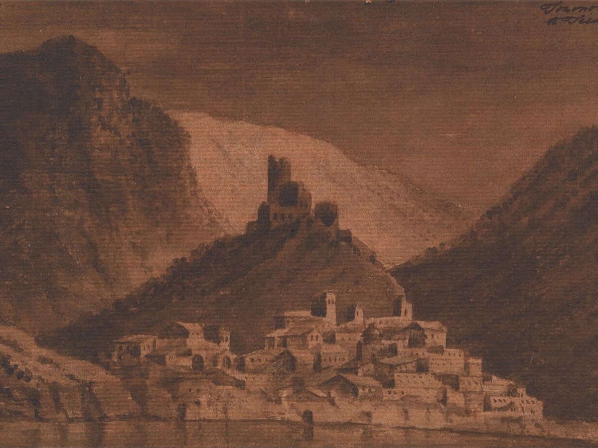 Mary Harcourt - Tournon Opposite to Teint on the Rhone - Google Art Project, Tournon Tain