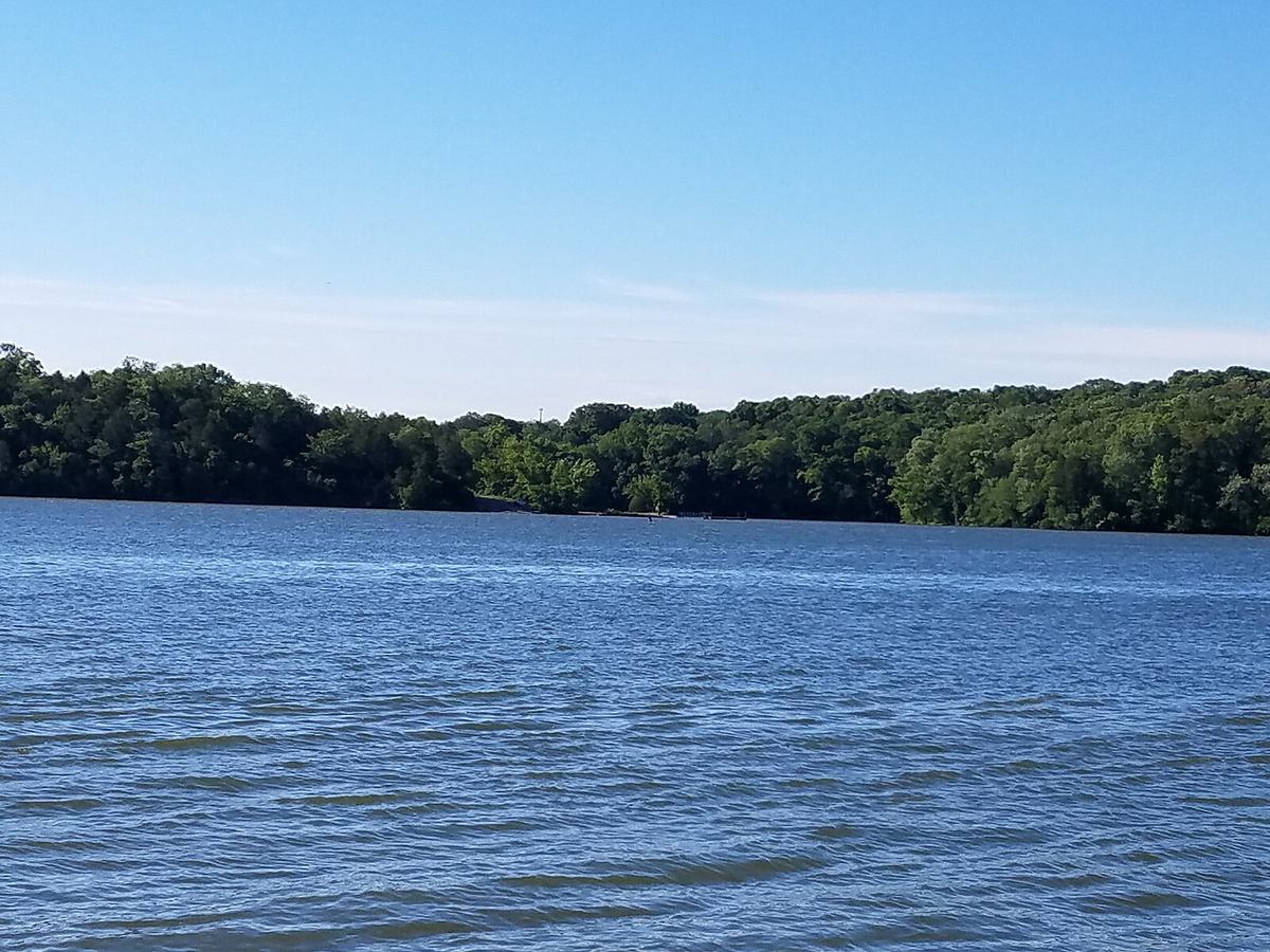 A distant view of Blythe Ferry overlooking the Tennessee River (3624cf9f-0e65-4940-a037-b8478032a028), Tennessee Cumberland