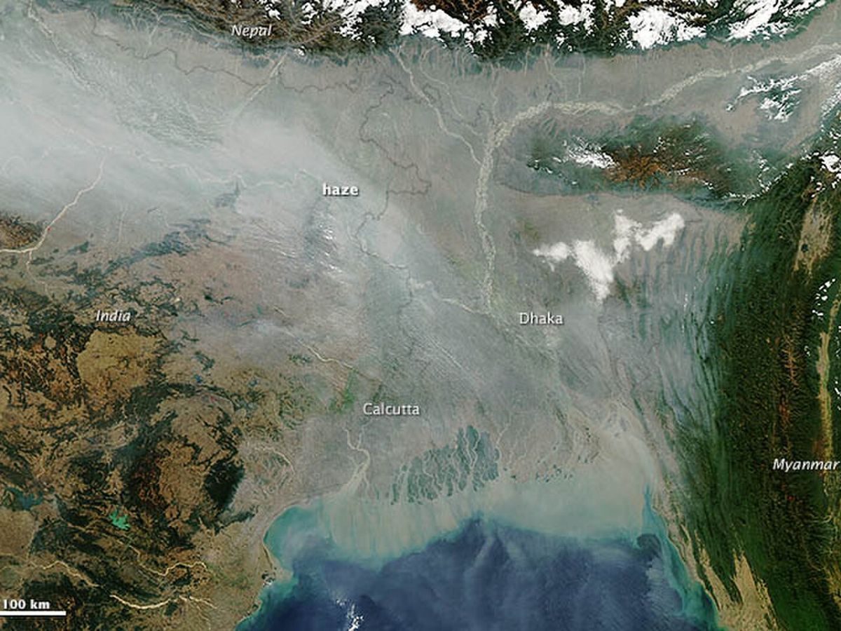 A River of Haze, India 2012, Brahmaputra