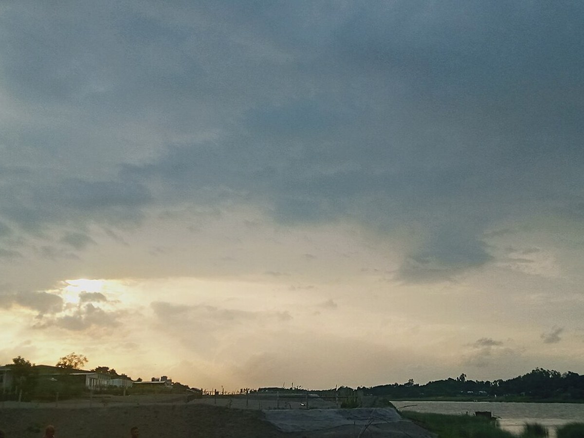 Afternoon view of Brahmaputra river, Brahmaputra
