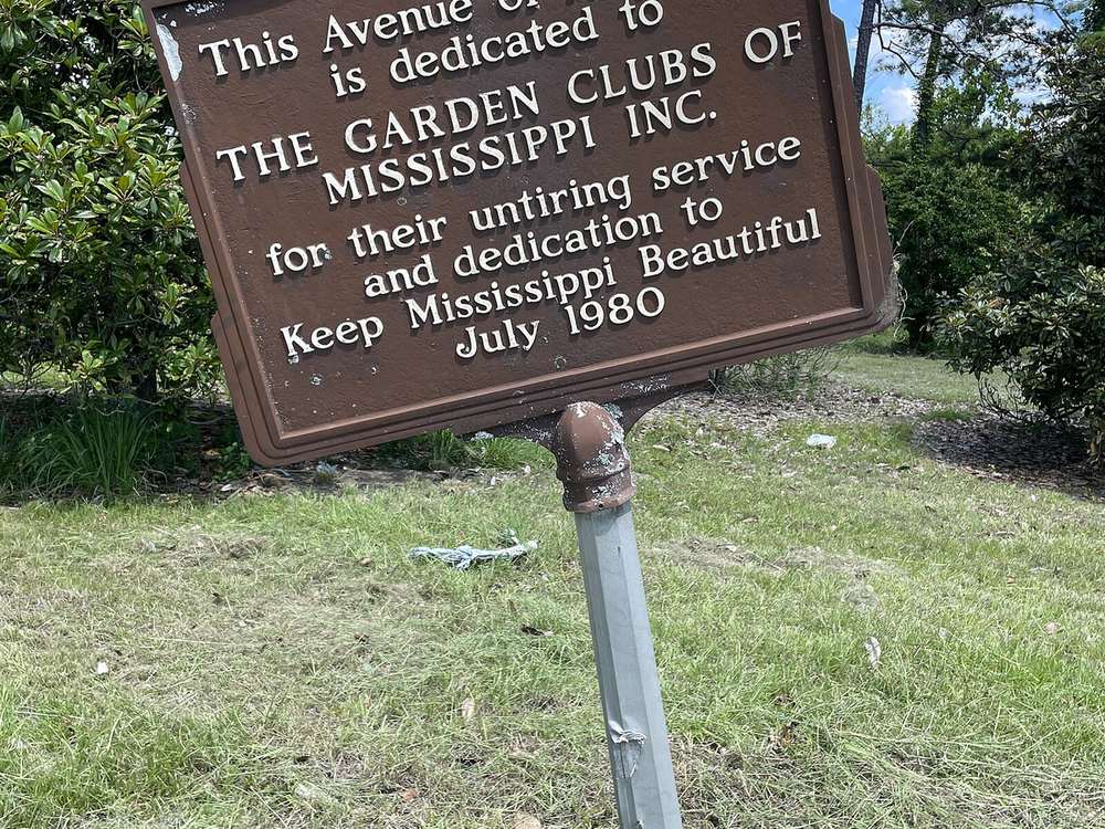 Avenue of Magnolias on I20 in Vicksburg 01 in Vicksburg