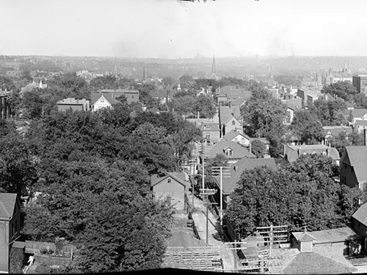 St. Paul, Minnesota, c1900, panorama, St Paul