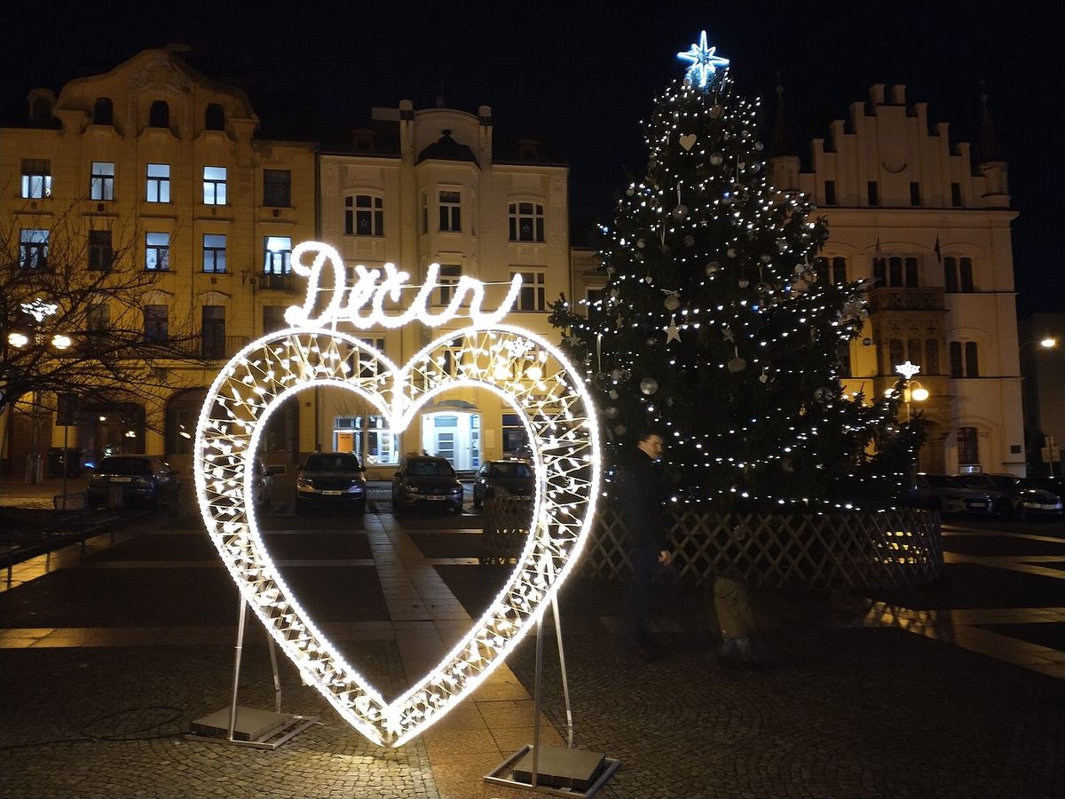 Děčín night (2), Decin
