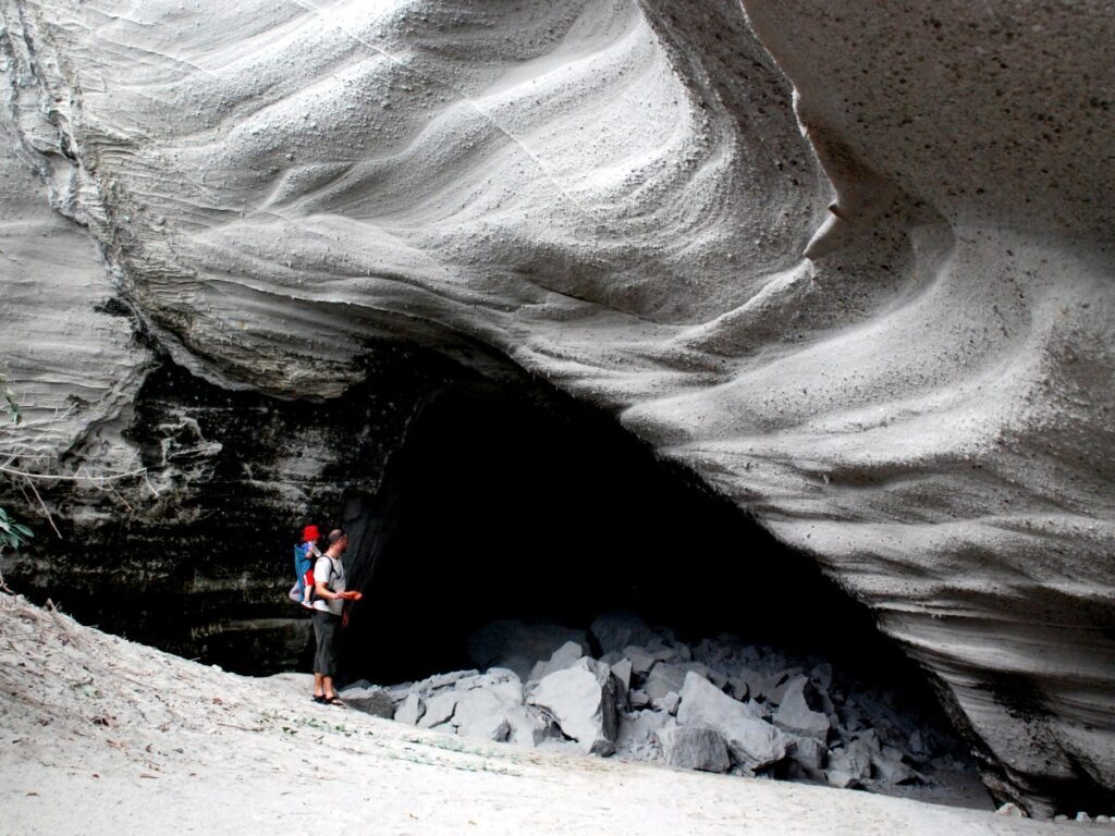Fele's Cave on Lelepa Island in Vanuatu
