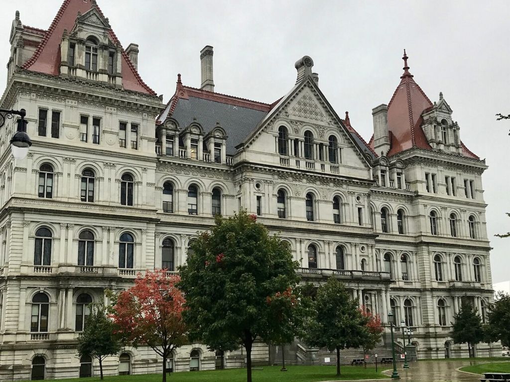 New York State Capitol building in Albany, New York