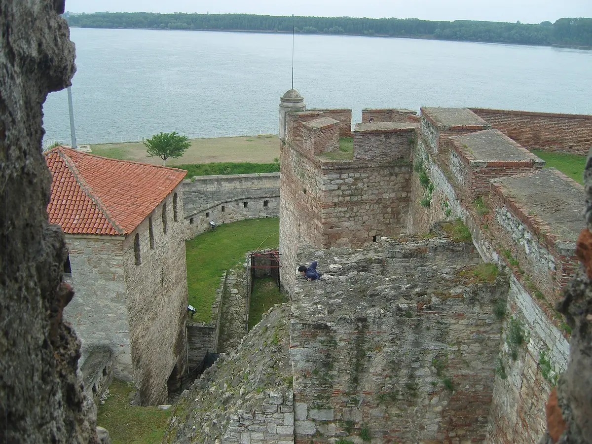 Baba Vida Fortress beside the Danube River in Vidin, Bulgaria