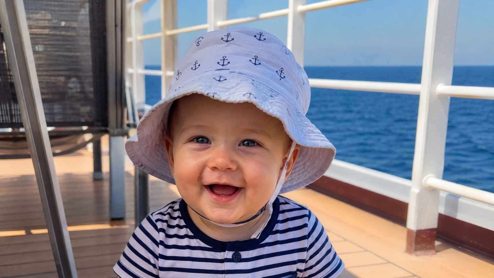 baby on a cruise ship