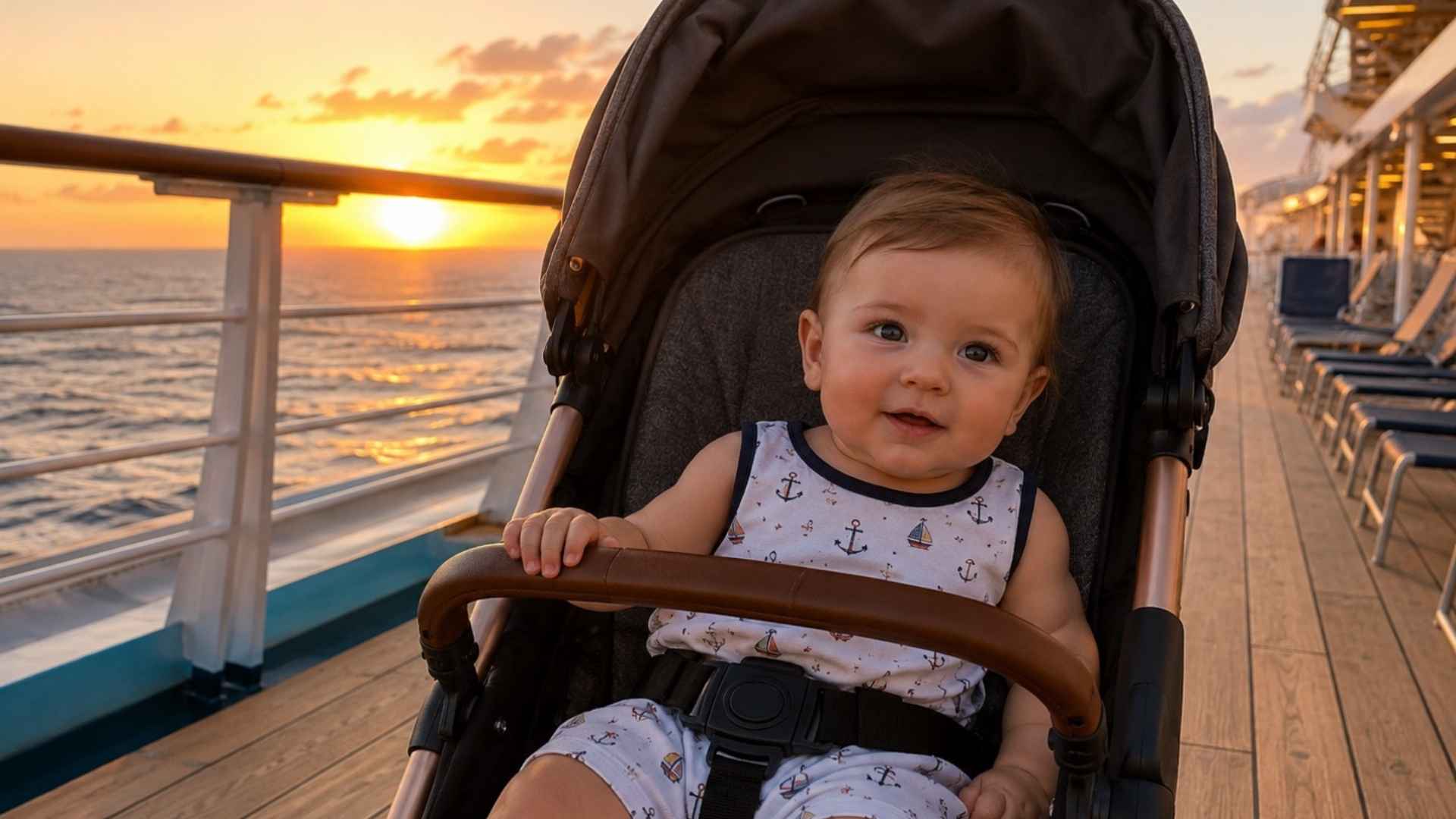 baby on a cruise ship