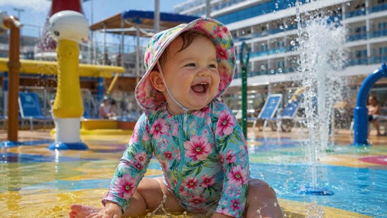 baby on a cruise ship