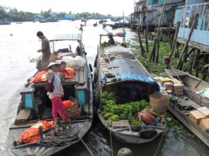 Featured image for My Tho River Cruise Port: Pagodas, Canals and Coconut Candy