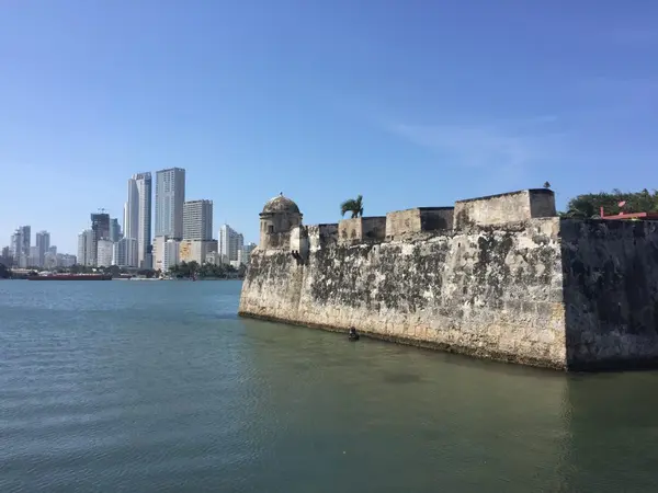 Historic fortifications on Cartagena's coast