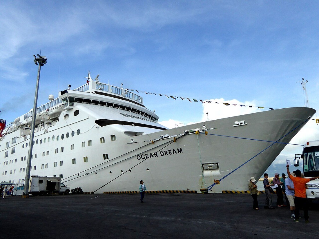 Ocean Dream cruise ship docked at Tiên Sa Port in Da Nang