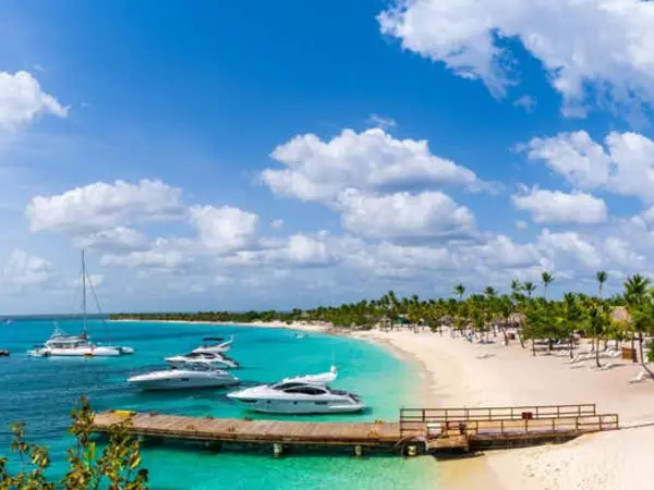 Beach on Catalina Island in the Dominican Republic