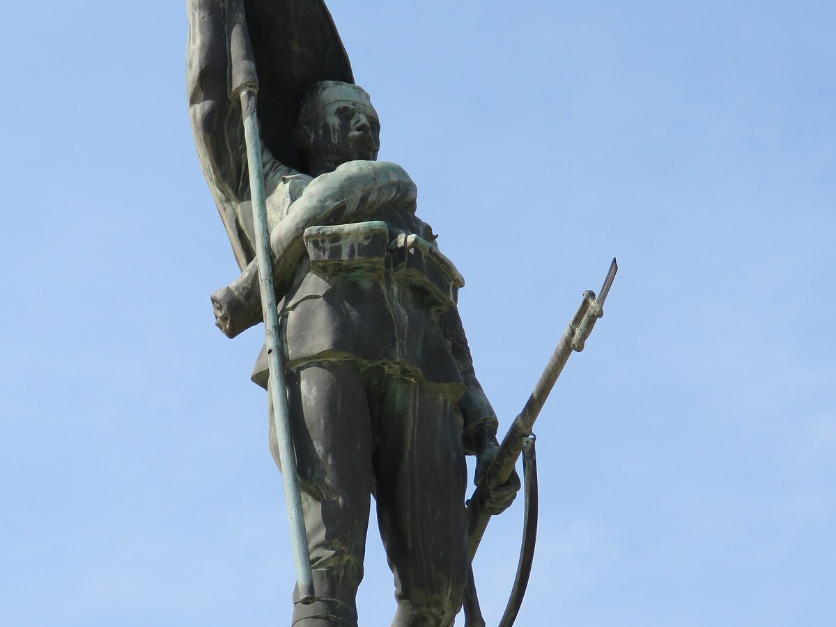 Spomenik izginulim borcima 1912 - 1918 Donji Milanovac in Donji Milanovac and Golubac, Serbia