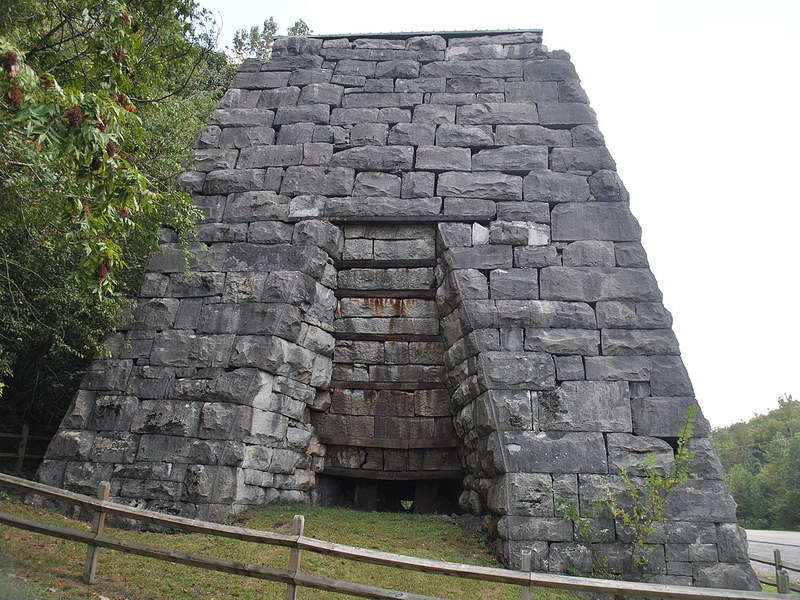 Stone Great Western Furnace near Dover Tennessee