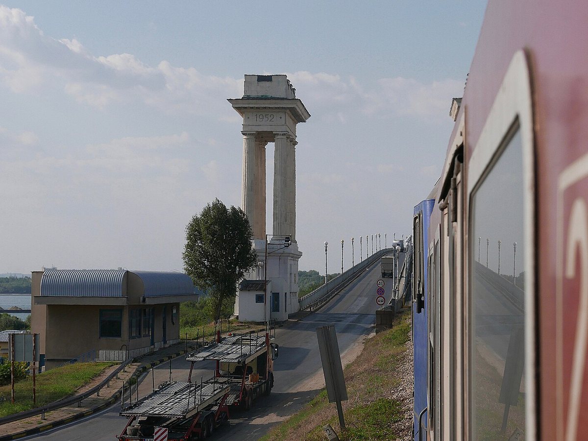 10 Danube bridge Ruse 120916 in Giurgiu and Oltenița, Romania