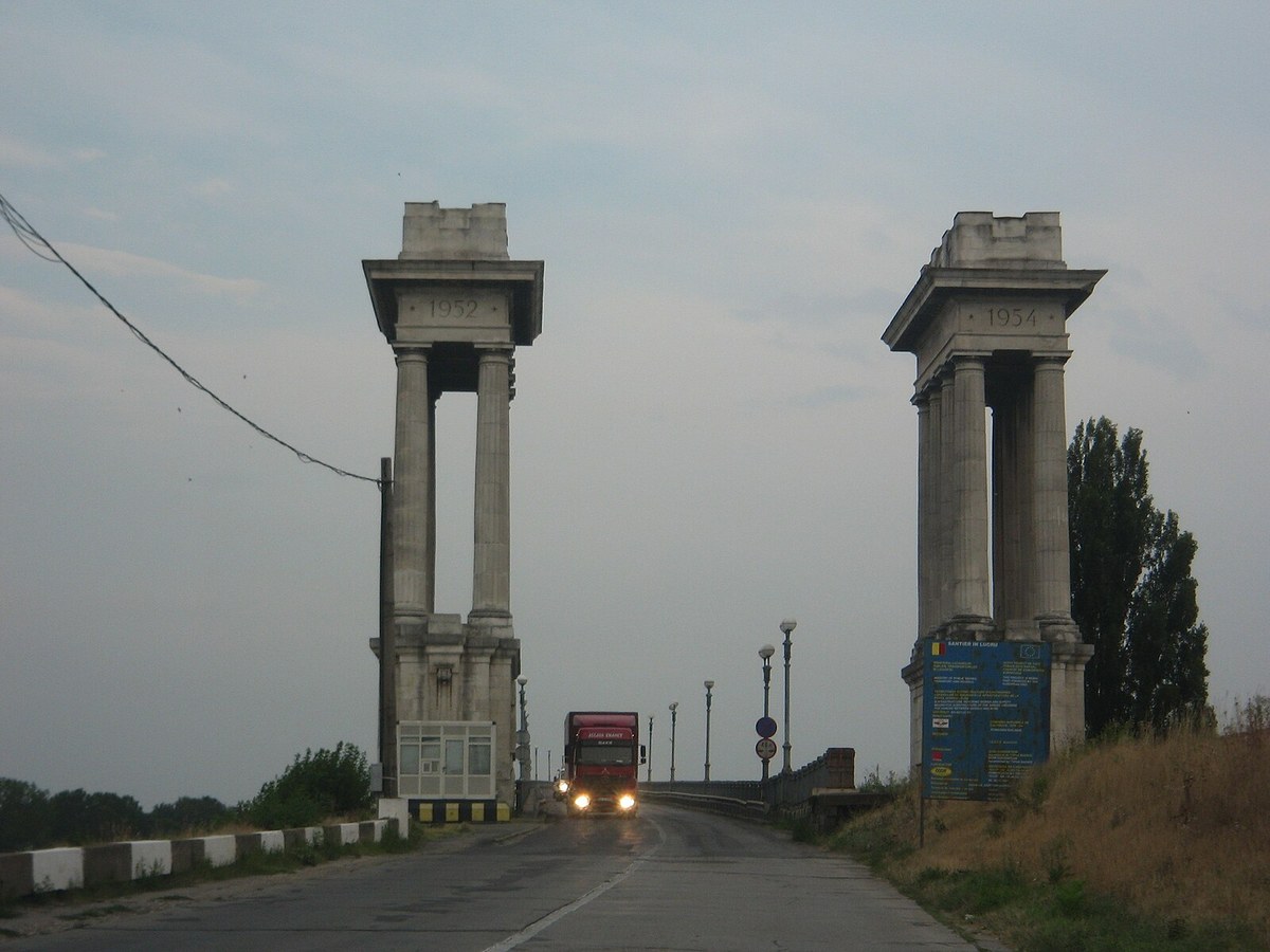 Danube crossing Giurgiu - Ruse - panoramio in Giurgiu and Oltenița, Romania