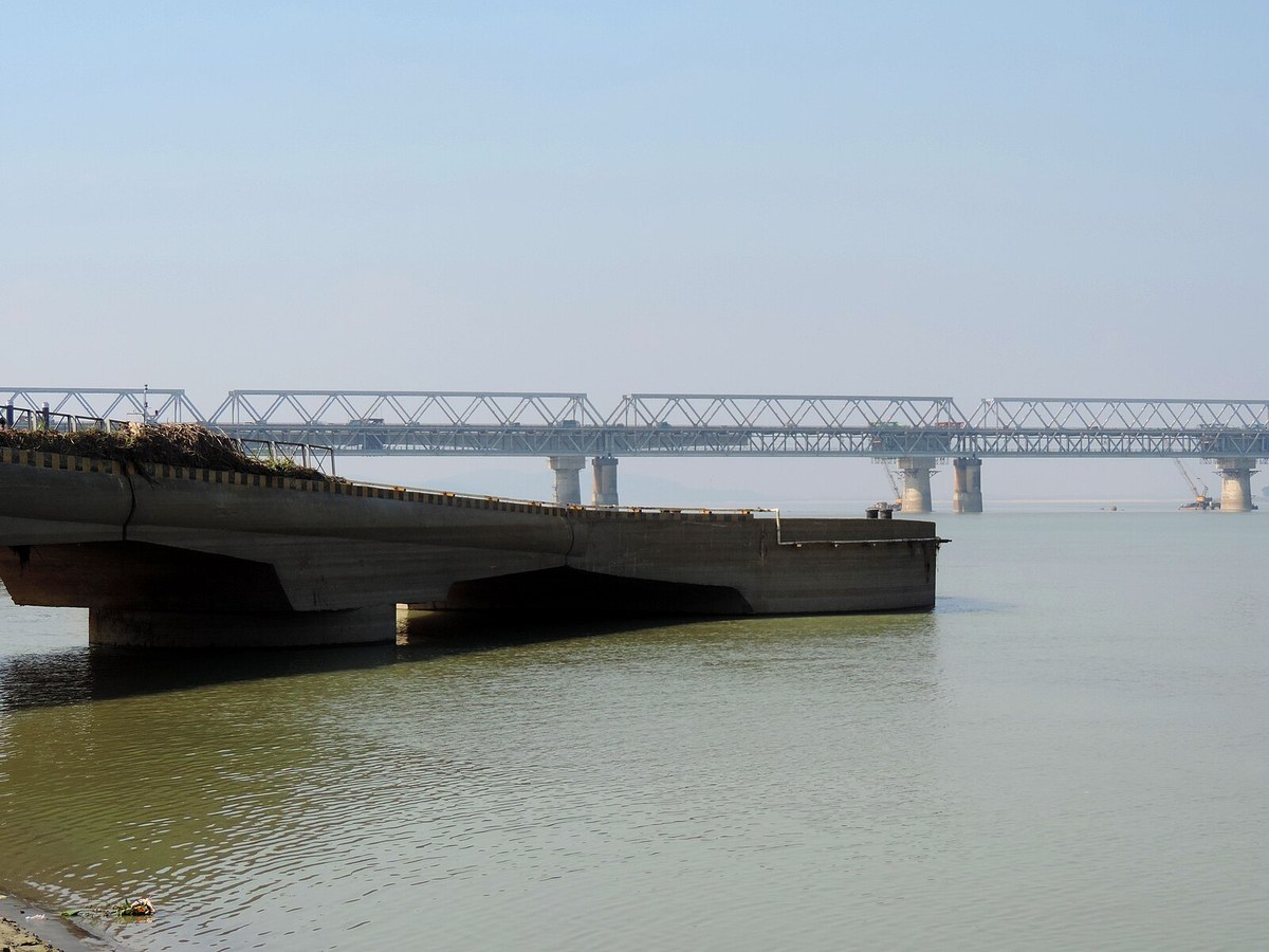 Riverfront and cruise landing at Guwahati and Pandu, Assam, India