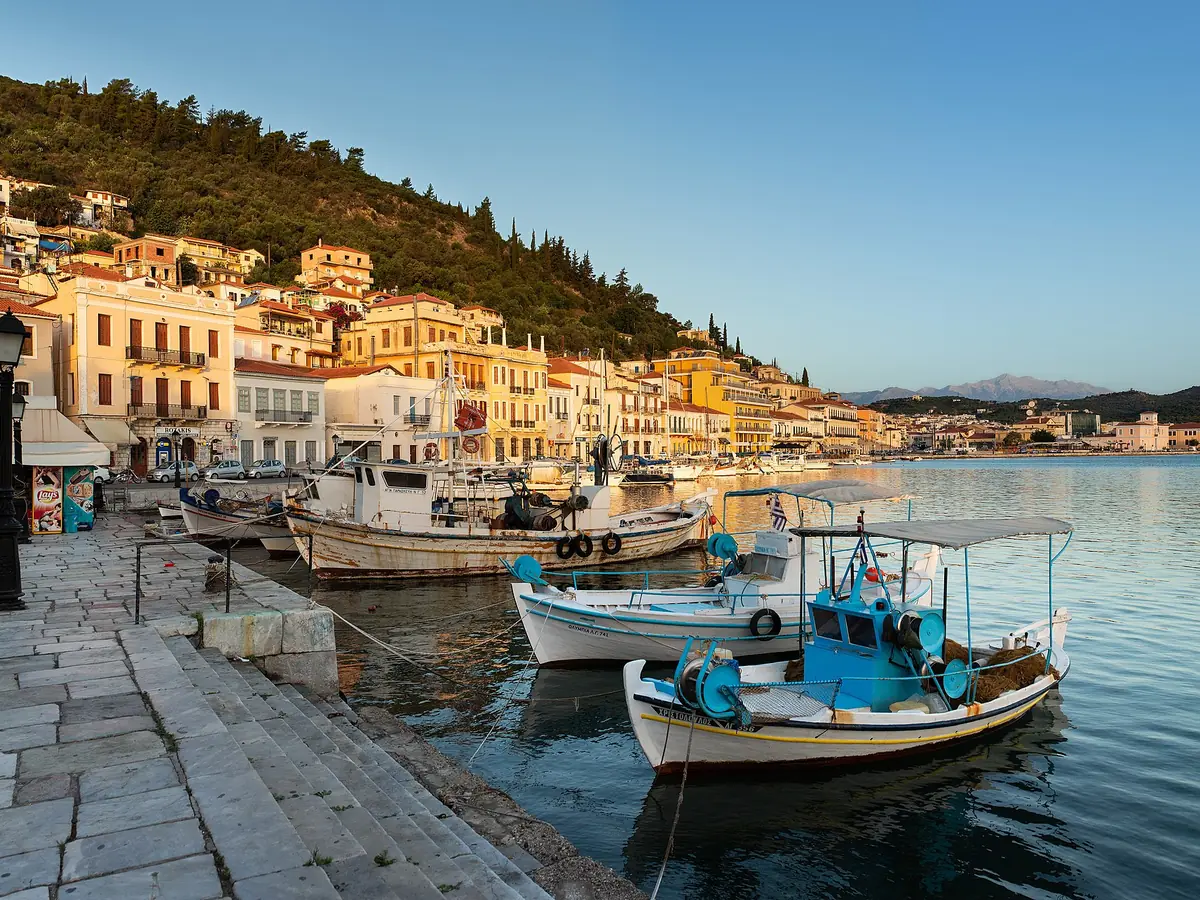 View of Gythion cruise port or a nearby attraction