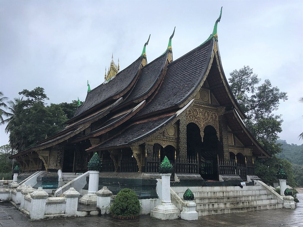 Wat Xieng Thong main building in Luang Prabang, Laos