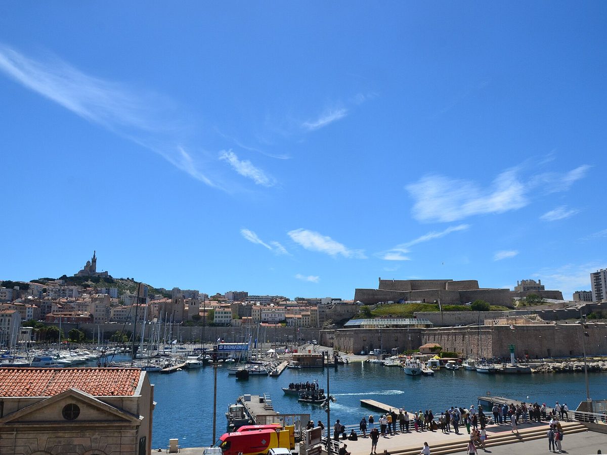 Marseille entrée vieux port