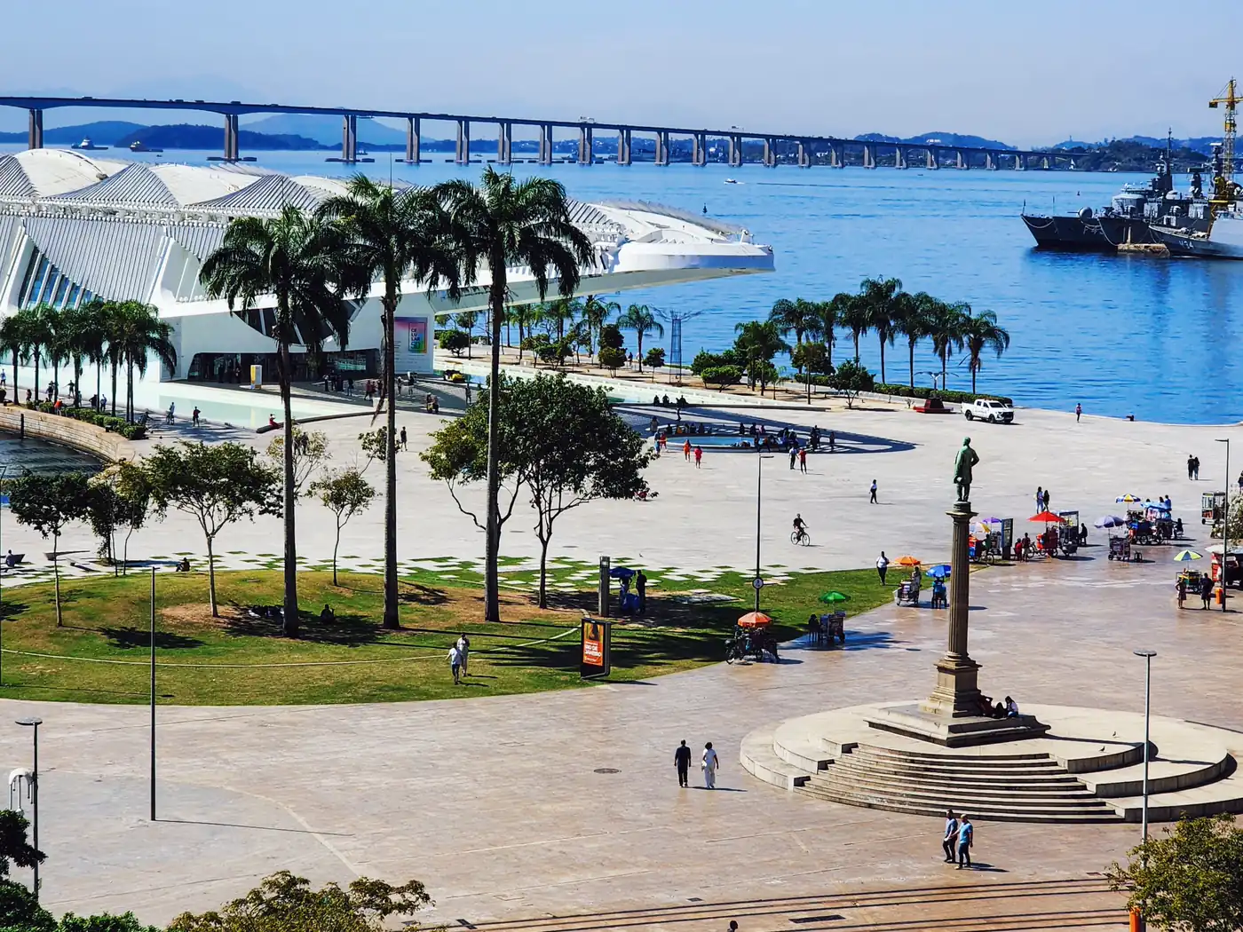 Mauá Square and the waterfront near Rio de Janeiro cruise port