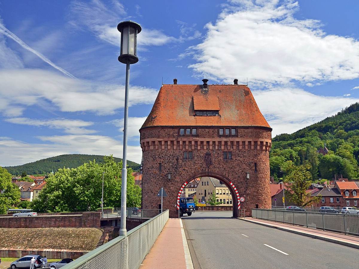 Brückenhaus in Miltenberg am Main in Miltenberg, Germany